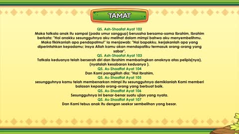 Nabi Ismail AS - Kisah Nabi - Cerita Anak Islam