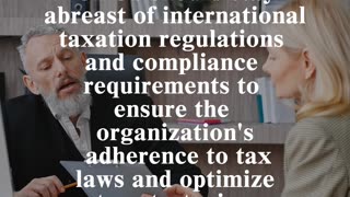 CEO Proficiency: International taxation and compliance