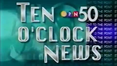 1998 WKBD News Promo The Ten O'Clock News - 30 sec