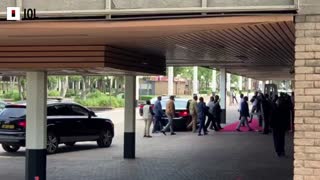 WATCH: Thabo Mbeki Arrives at Narec Ahead of ANC NEC Meeting Amid Phala Phala Scandal