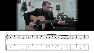 I Saw the Light - Carter Style Guitar Lesson (Sheet Music + TAB)