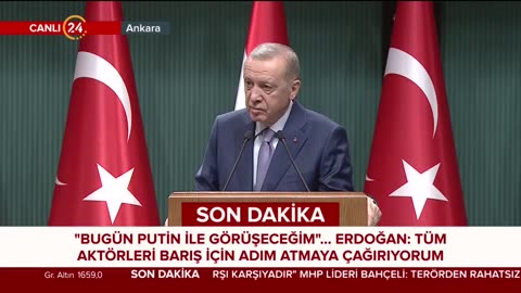 Erdogan: “They cut water and electricity to Gaz