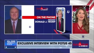 President Donald Trump Interview with John Solomon (February 20)