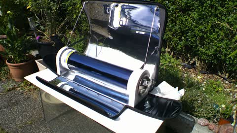 SOLAR COOKING with free Energy.