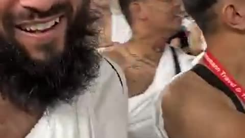 TATOOED MOSLEM IN MECCA