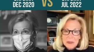 Dr. Deborah Birx Then Vs. Now - 8-18-22