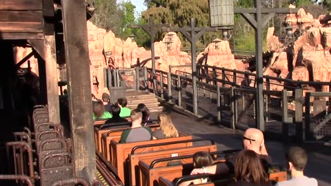 $ Big Thunder Mountain railroad at Disneyland.