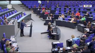 Deutschland Rede im Parlament