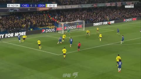 Chelsea vs Dortmund 1-0 Sterling goal😍