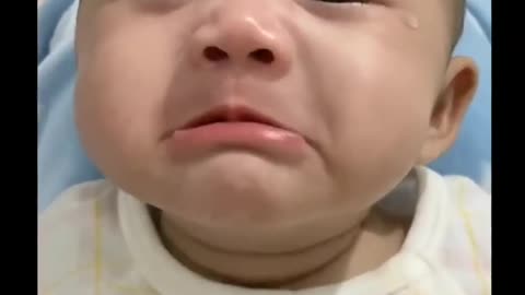 Cute baby 💖 😂😭😭 crying video