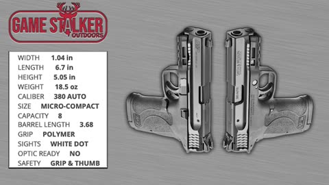 Smith & Wesson M&P EZ Shield: Great sidearm for carrying