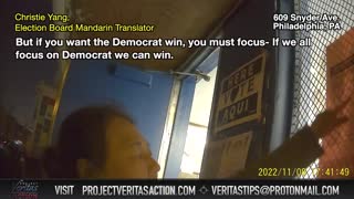 Project Veritas PA Election Board Official ILLEGALLY Asks Journalist to Vote Democrat