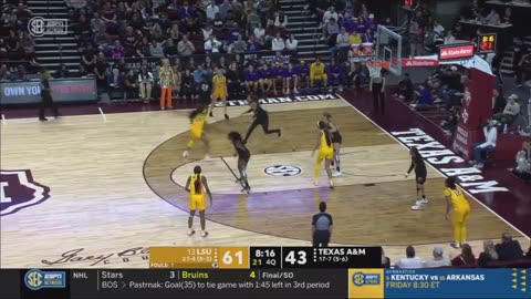 LSU's Aneesah Morrow Takes Flight! Unbelievable March Madness Moment!