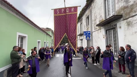 Procissão Solene do Senhor dos Passos, Ribeira Grande - São Miguel Açores - 03.03.2024