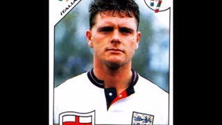 PANINI STICKERS ENGLAND TEAM WORLD CUP 1990