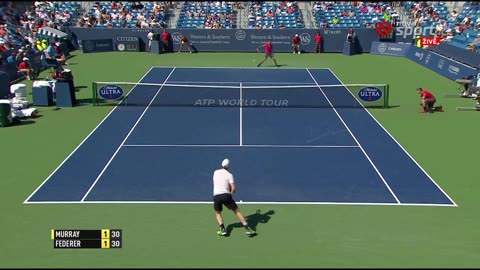 Federer - Murray | Cincinnati 2015 SF