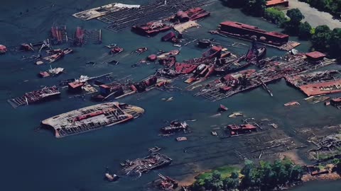 Staten Island Boat Graveyard 🇺🇸 #nyc #newyork #statenisland #ships #abandonedplaces #usa