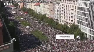 Massive Protests In Prague