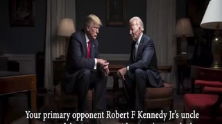 Donald Trump and Joe Biden discuss RFK Jr