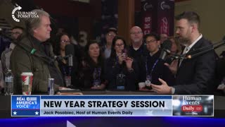 Steve Bannon tells Jack Posobiec that "courage is contagious" and "2023 is the year of the cadre."