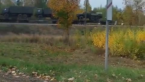 Equipment from RF Armed Forces or from Belarusian Armed Forces, Baranovichi (October 16 2022 )