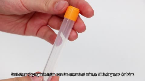 5ml O-ring silicone cryogenic sampling tube