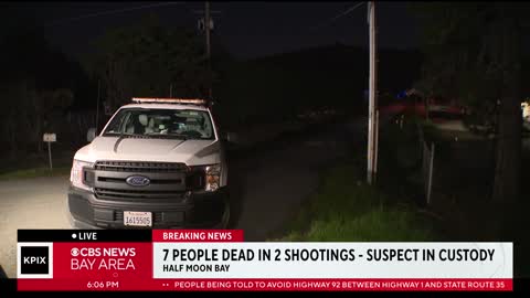 7 dead in Half Moon Bay mass shooting; Suspect in custody