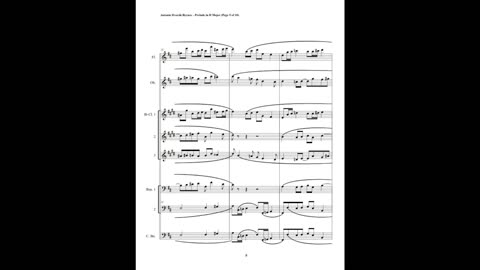 Antonin Dvorák – Prelude in D Major (Woodwind Choir)