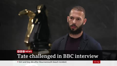 Andrew Tate BBC interview: Influencer challenged on misogyny and rape allegations