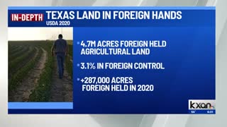 Texas Banning Land Ownership by Foreigners