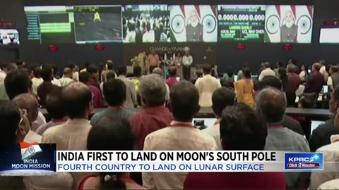 2023 22nd August India Becomes The First Country To Land on the moon soth pool...