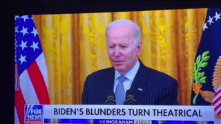 Biden lost at Press Conference