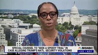Freudian Slip? So-called Congresswoman Stacey Plaskett: Donald Trump “needs to be shot— stopped.”