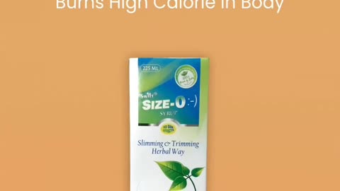 Avail the benefits of Size Zero Syrup | AyuVeda Herbs