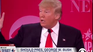 Trump Throwback 9/11 .... BUSH LIED... JEB CANNOT HANDLE THE TRUTH!!!!