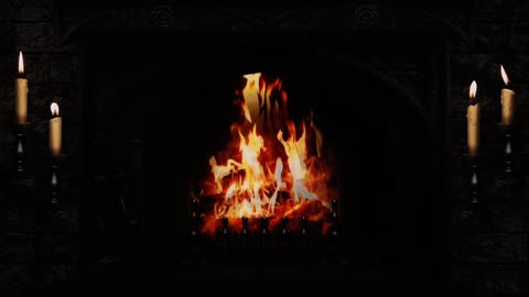 Cozy Fireplace Crackling Sounds for Good Rest - 3 Hours