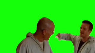 Green screen effect high five, breaking bad.