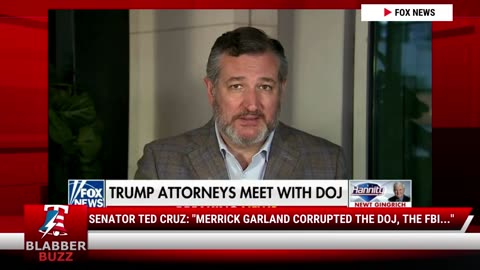 Senator Ted Cruz: "Merrick Garland Corrupted the DOJ, The FBI..."