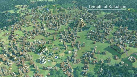 CHICHEN ITZA _ Maya - Civilization VI_ Medieval Era City