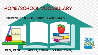 The School- #Lesson16 ; #English for Beginners; Bismillah School;