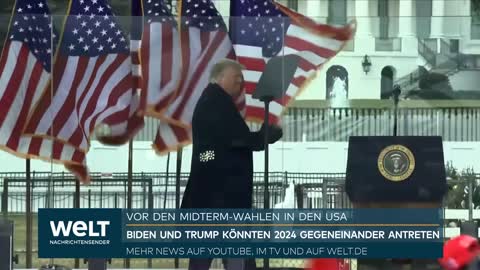 DUELL DER ALTEN MÄNNER: Treten Biden und Trump 2024 wieder gegeneinander an?