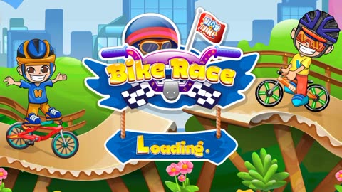 Extreme tricks and tracks in BMX bike racing game for kids with Vlad and Niki level 414