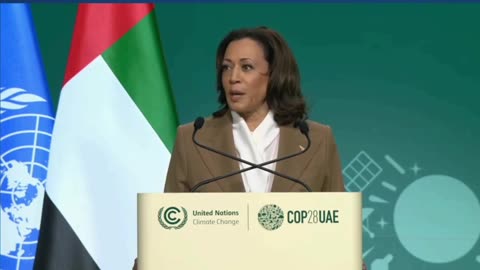 Vice President Kamala Harish Delivers the Us Statement at cop28