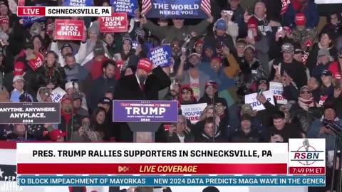 Trump: Everything Biden Touches Turns To Sh*t | Crowd Chants 'Genocide Joe'