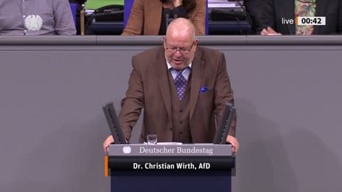 Dr. Christian Wirth Rede vom 11.11.2022 - Beschleunigung von Asylgerichtsverfahren und Asylverfahren