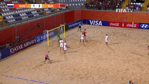 Russia v Belarus FIFA Beach Soccer World Cup 2019 Match Highlights