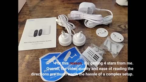 AOSU WirelessCam Max C6S Wireless Home Security Add-on-Overview