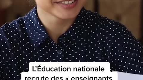 The France lack of teachers