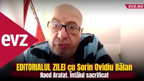 Editorialistul Sorin Ovidiu Bălan: Raed Arafat, întâiul sacrificat