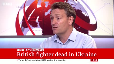 British man fighting in Ukraine found dead - #BBC News#Russia#Ukraine